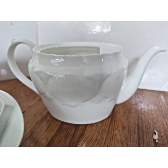 Vintage Coalport Bone China Tea Pot Creamer/Sugar Bowl  Oceanside Pattern 1990's - Picture 14 of 16